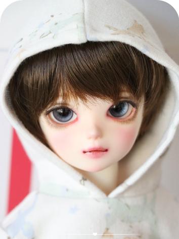 BJD Wig Boy Chocolate Brown  Short Hair for SD/MSD/YOSD Size Ball-jointed Doll
