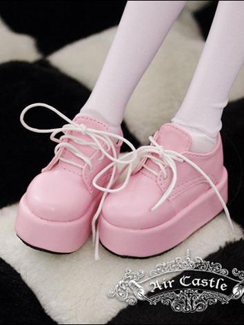 Bjd 1/4 Girl Shoes Pink Platform Shoes for MSD Ball-jointed Doll  