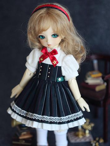 BJD Clothes Stars Academy Girl Dress for YOSD Ball-jointed Doll