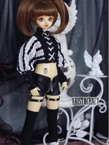 Bjd Clothes Black and White...