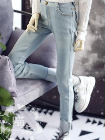 BJD Clothes Boy Jeans Trousers for  SD17/70cm Ball-jointed Doll