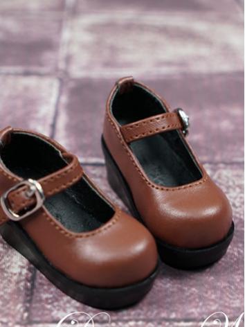 BJD Shoes Girl/Boy Brown/White/Black Flat Boots Shoes for MSD/SD Ball-jointed Doll