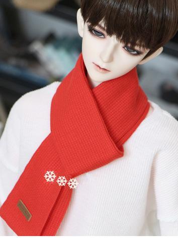 BJD Boy/Girl Red Scarf for MSD/SD/70CM Ball-jointed doll