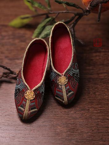 BJD Male Ancient Shoes SH319111 for SD(Dinvhua) Size Ball-jointed Doll