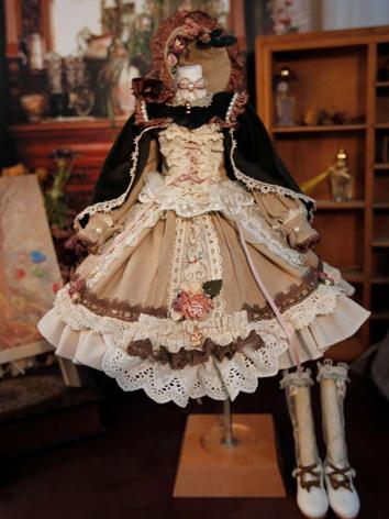 BJD Clothes Girl Violet outfit for MSD Size Ball-jointed Doll