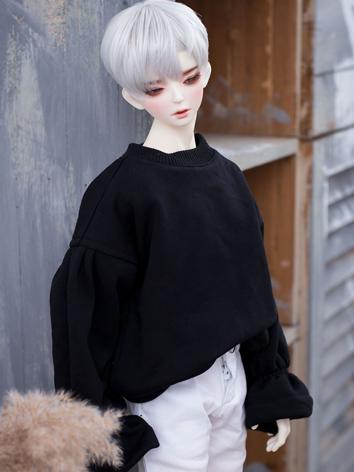 BJD Clothes Boy Blue/Red/Black Hoodie for SD17/70cm Ball-jointed Doll