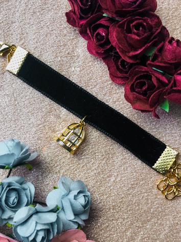 BJD Black Choker Necklace for SD/70cm Ball-jointed doll