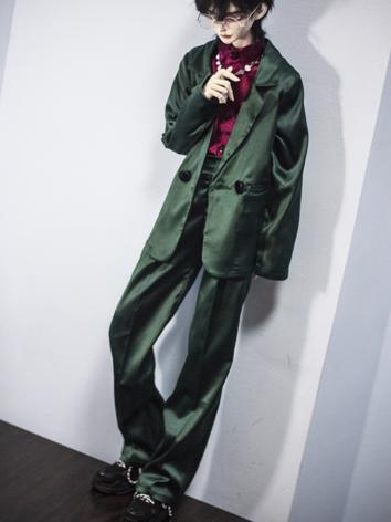 BJD Boy Outfit 1/3 70cm Clothes Green Suit A300 for SD/70cm Size Ball-jointed Doll