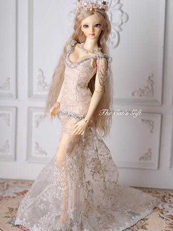 BJD Clothes Girl Silver Western Dress Outfit for SD16 Ball-jointed Doll