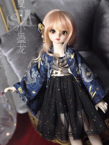 BJD Clothes Girl Black Skirt for MSD/YOSD size Ball-jointed Doll
