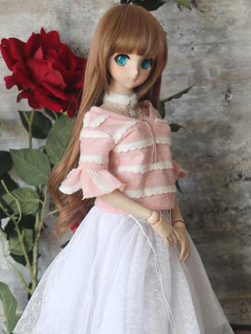 BJD Clothes Girl Coat and Dress Suit for SD/DD Ball-jointed Doll