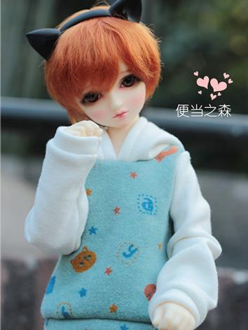 BJD Clothes Girl/Boy Green/Black Hoodie for SD Ball-jointed Doll