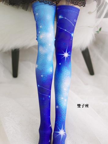 Bjd Socks Lady Blue High Stockings for SD Ball-jointed Doll