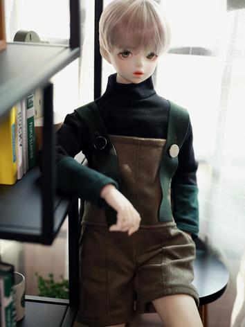 Bjd Clothes Boy Suspender Pants Set for SD10/SD13/SD17 Ball-jointed Doll