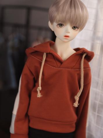 Bjd Clothes Boy Pink/Red Hoody for SD10/SD13/SD17 Ball-jointed Doll
