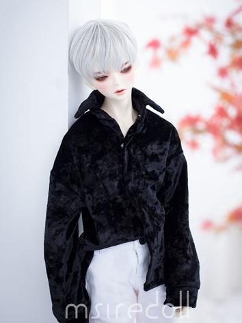 BJD Clothes Boy Black Shirt for SD Ball-jointed Doll