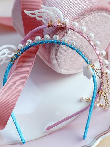 BJD Accessaries Pink/Blue Hairband X124 for SD Ball-jointed doll