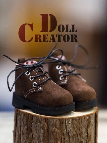 BJD Shoes Chocolate Boots for MSD Ball-jointed doll