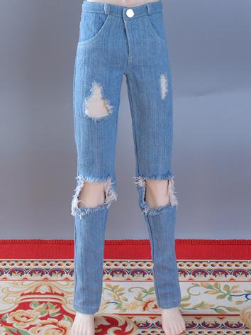 BJD Clothes Boy/Girl Jeans Trousers for MSD/SD/70cm Size Ball-jointed Doll