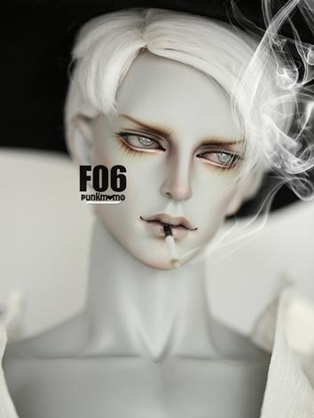 BJD Wig 1/3 Boy/Girl Wig White Short F06 Hair G10 for SD Size Ball-jointed Doll