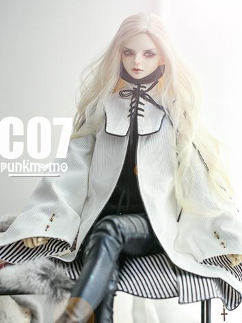BJD Wig 1/3 Boy/Girl Wig Silver/Gold/Chocolate Long Hair C07 for SD Size Ball-jointed Doll