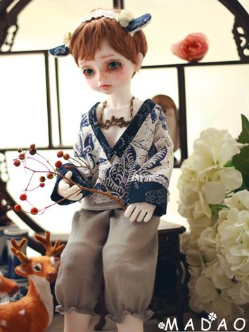 BJD Clothes Girl/Boy Han Element Suit for MSD Ball-jointed Doll
