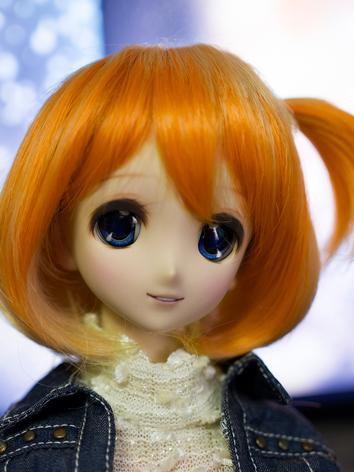 BJD Girl Wig Gold Short Hair for SD Size Ball-jointed Doll
