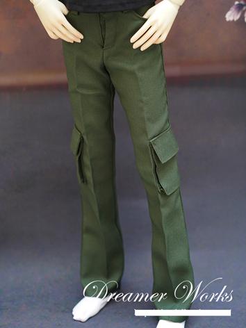 BJD Clothes Green Trousers for MSD/SD Ball-jointed Doll
