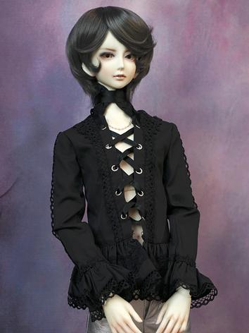 BJD Clothes Boy Black Shirt for MSD/SD/70CM Ball-jointed Doll