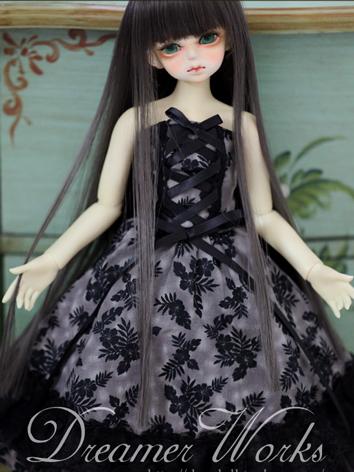 BJD Clothes Black&Gray Skirt Girl for SD/MSD/YOSD Ball-jointed Doll