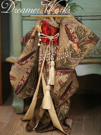 BJD Clothes Kimono/Yukata for MSD Ball-jointed Doll