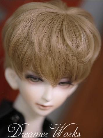 BJD 1/3 Wig Brown Short Hair for SD Size Doll Ball-jointed doll