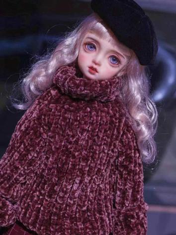 BJD Boy Clothes Wine Sweater for MSD/SD/70CM/73CM size Ball-jointed Doll