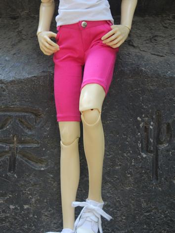 BJD Clothes Pink Shorts Trousers for MSD/SD/70cm Ball-jointed Doll