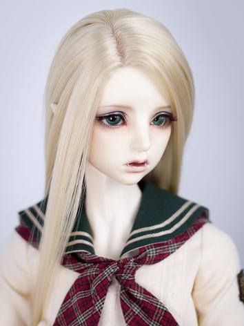 BJD Wig Girl Long Hair Wig for SD/MSD Size Ball-jointed Doll