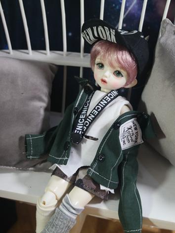 BJD Clothes Boy Coat and Trousers Suit for YOSD/MSD/SD/70CM Ball-jointed Doll