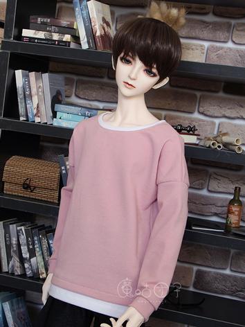 BJD Clothes Boy Pink T-shirt for 70cm/SD/MSD Ball-jointed Doll