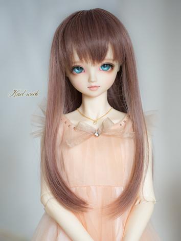 BJD 1/3 Wig Girl Purple Long Hair for SD Size Ball-jointed Doll
