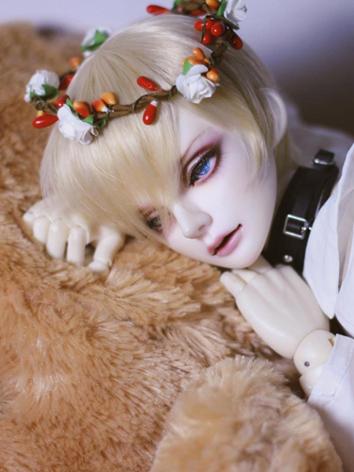 BJD Wig Boy Light Gold Short Hair Wig for YOSD/MSD/SD Size Ball-jointed Doll