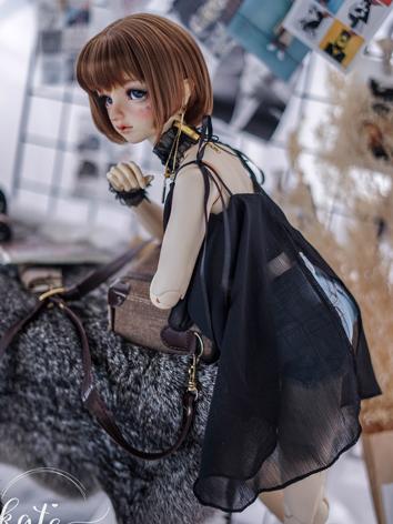 BJD Clothes Boy/Girl Black Top for MSD/SD/POPO68/70CM Ball-jointed Doll