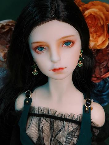 BJD Green Earrings for SD Ball-jointed doll