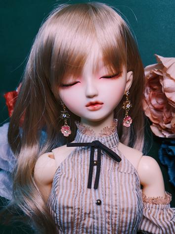 BJD Pink Earrings for SD Ball-jointed doll