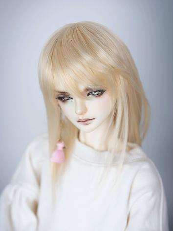 BJD Wig Boy Long Hair Wig for SD/MSD Size Ball-jointed Doll