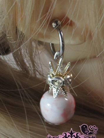 BJD Accessaries Pink Earrings For MSD/SD/70CM Ball Jointed Doll