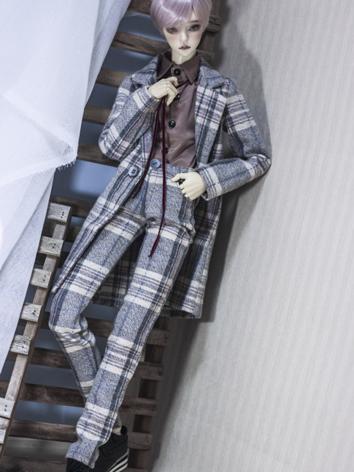 BJD Boy Outfit 1/4 1/3 70cm Clothes Coat and Trousers A308 for MSD/SD/70cm Size Ball-jointed Doll