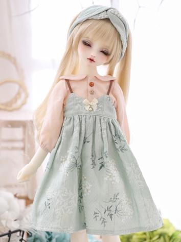 BJD Clothes Girl White/Beige Shirt and Skirt for MSD/MDD Ball-jointed Doll