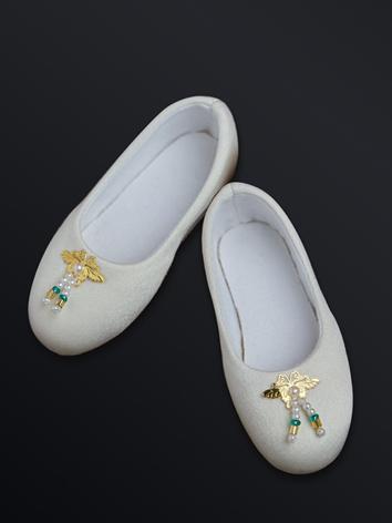 Bjd Shoes 1/3 Antique White Shoes 60S-1003 for SD (De Yin) Size Ball-jointed Doll