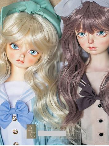 BJD Wig Girl Long Hair for SD/MSD/YOSD Size Ball-jointed Doll