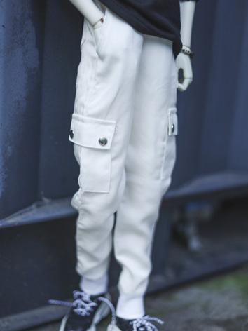 BJD Boy Clothes 1/4 1/3 70cm White Trousers A311 for MSD/SD/70cm Size Ball-jointed Doll