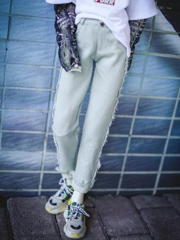 BJD Boy Clothes 1/4 1/3 70cm Light Blue Trousers A313 for MSD/SD/70cm Size Ball-jointed Doll